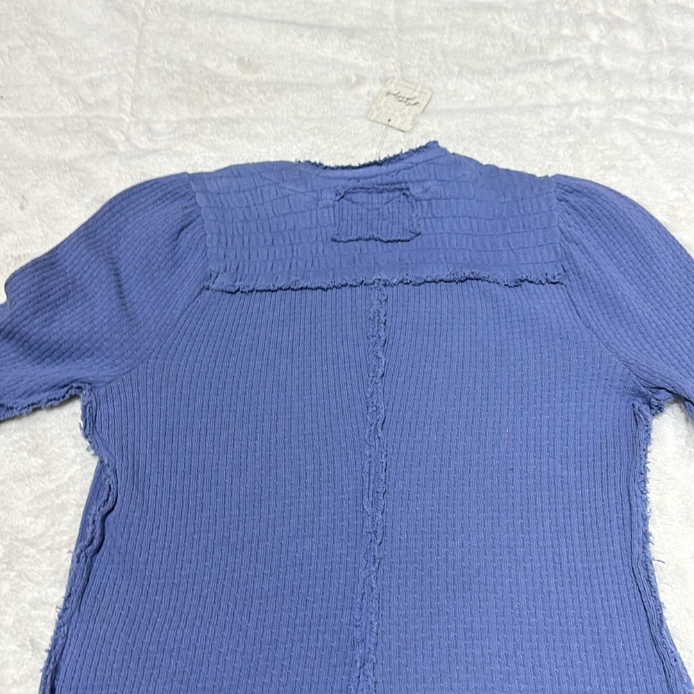 Free People | size xsmall | blue top - Picture 7 of 7